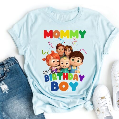 Personalized Name Age Cocomelon Shirts Birthday Cool 1