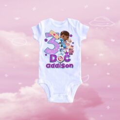 Personalized Name Age Doc Mcstuffins Birthday Shirt Funny Gift 1