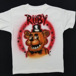 Personalized Name Age Five Nights At Freddy's Birthday Shirt Cute 2