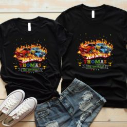 Personalized Name Age Hot Wheels Birthday Shirt Funny Present 2