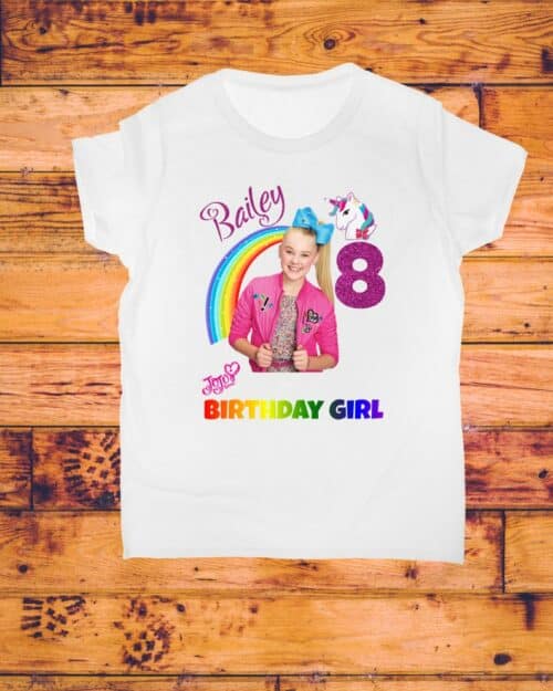 Personalized Name Age Jojo Birthday Shirt Gift