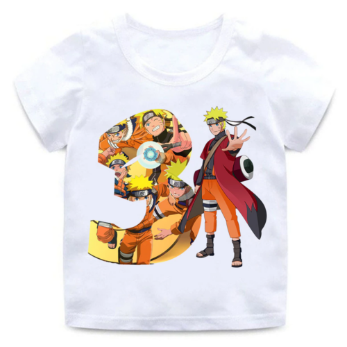 Personalized Name Age Naruto Birthday Shirt Funny Gift 1