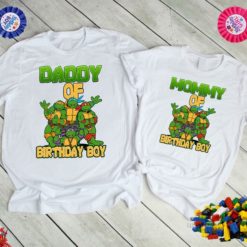 Personalized Name Age Ninja Turtle Birthday Shirt Gifts Funny 1