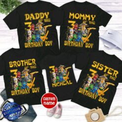 Personalized Name Age Ninjago Birthday Shirt Funny