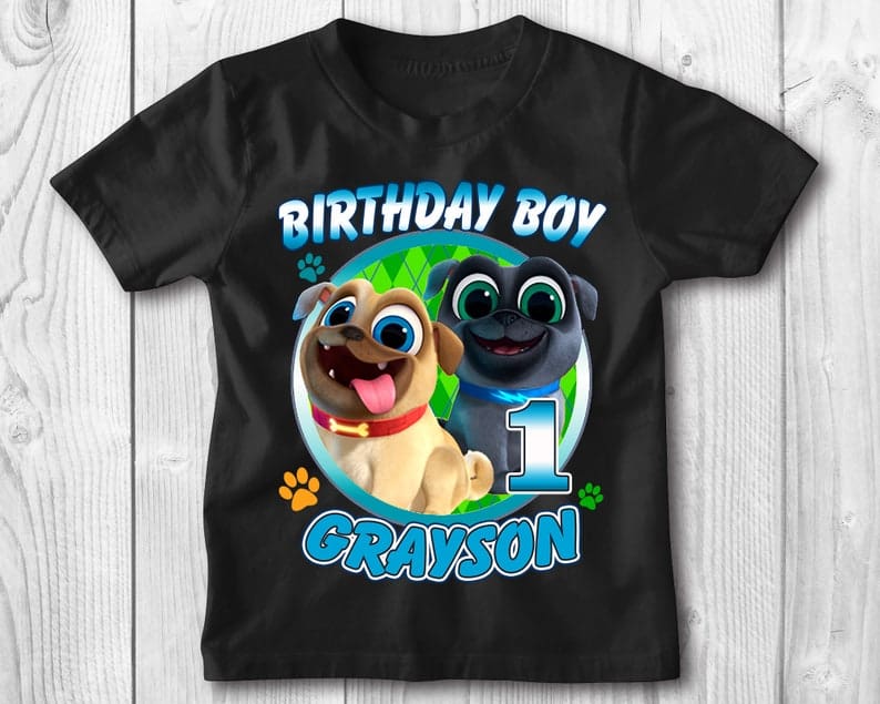 puppy dog pals birthday shirt
