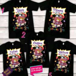 Personalized Name Age Rugrats Birthday Shirts Cute Presents