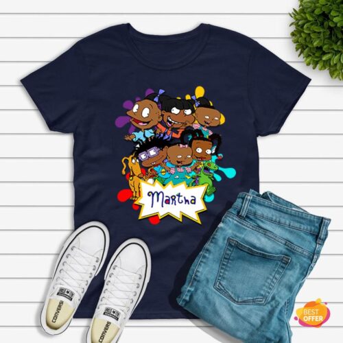 Personalized Name Age Rugrats Birthday Shirts Funny Gift 1