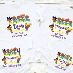 Personalized Name Age Rugrats Birthday Shirts Gift