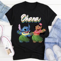 Personalized Name Age Stitch Birthday Shirt Cool Gift